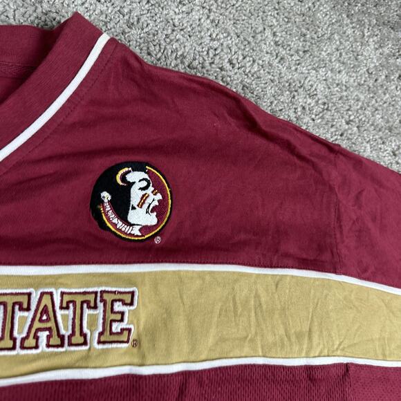 Florida State Seminoles Shirt Mens XL Garnet Gold NCAA College Football Tee - Picture 7 of 12
